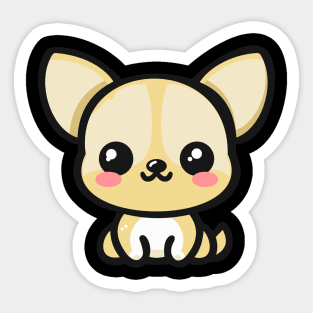 Kawaii Chihuahua Sticker